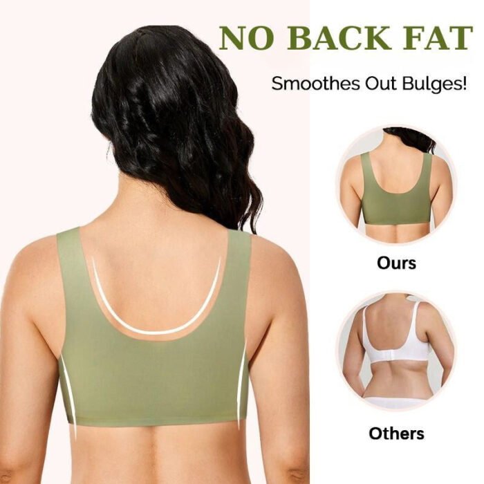 Soutien-gorge de nuit à bouton avant pour femmes d'âge moyen et âgées – Image 5