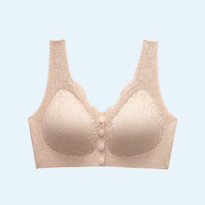 Soutien-gorge de nuit à bouton avant pour femmes d'âge moyen et âgées – Image 13