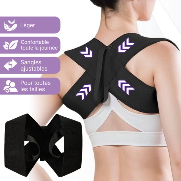 Ceinture de correction de posture dorsale pour hommes et femmes – Image 1
