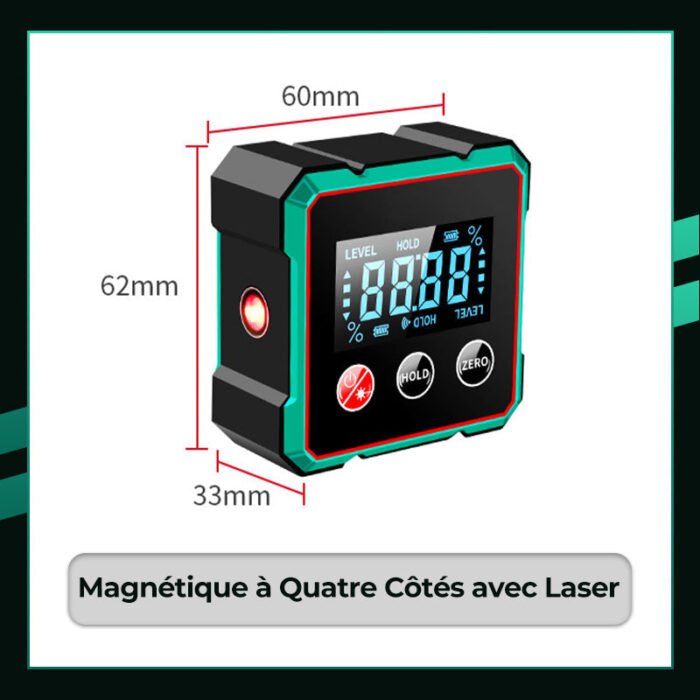 📢🔧Vente à chaud 50% de réduction🔥Détecteur d'angle numérique magnétique avec laser électronique – Image 10
