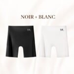 Sous-vêtements féminins taille haute en soie glacée avec contrôle de l'abdomen Hip-lifting – Image 11