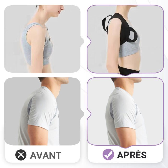 Ceinture de correction de posture dorsale pour hommes et femmes – Image 3