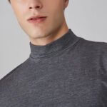 T-shirt à col montant pour homme – Image 7