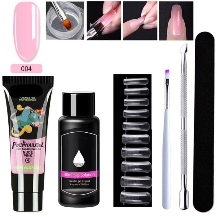 Gel d'extension cristal pour nail art (lot de 7) – Image 22