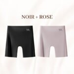 Sous-vêtements féminins taille haute en soie glacée avec contrôle de l'abdomen Hip-lifting – Image 13