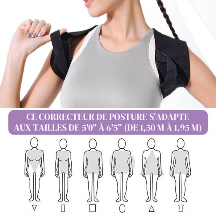 Ceinture de correction de posture dorsale pour hommes et femmes – Image 5