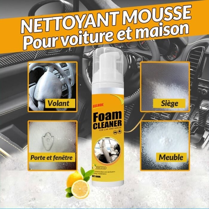 Mousse nettoyante multi-usages (acheter 2 obtenir 1 gratuit) – Image 7