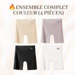 Sous-vêtements féminins taille haute en soie glacée avec contrôle de l'abdomen Hip-lifting – Image 16