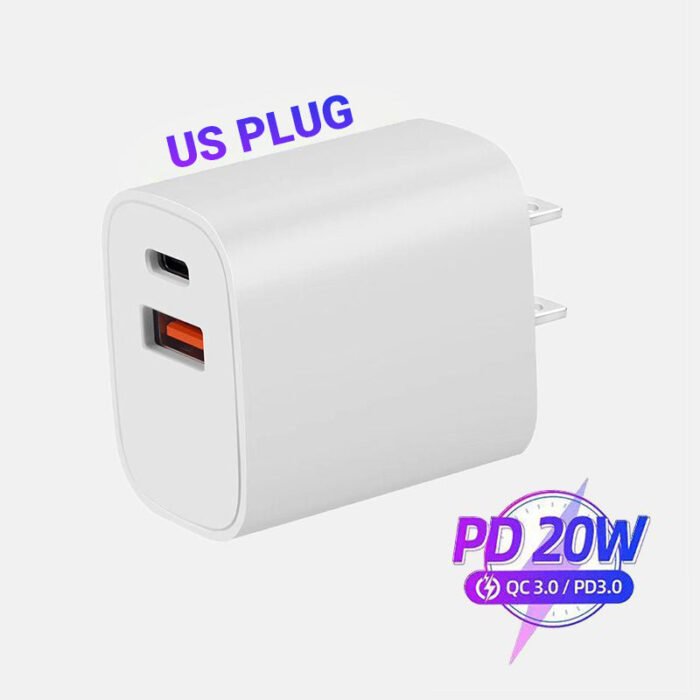 20W Chargeur Rapide à Deux Ports – Image 10