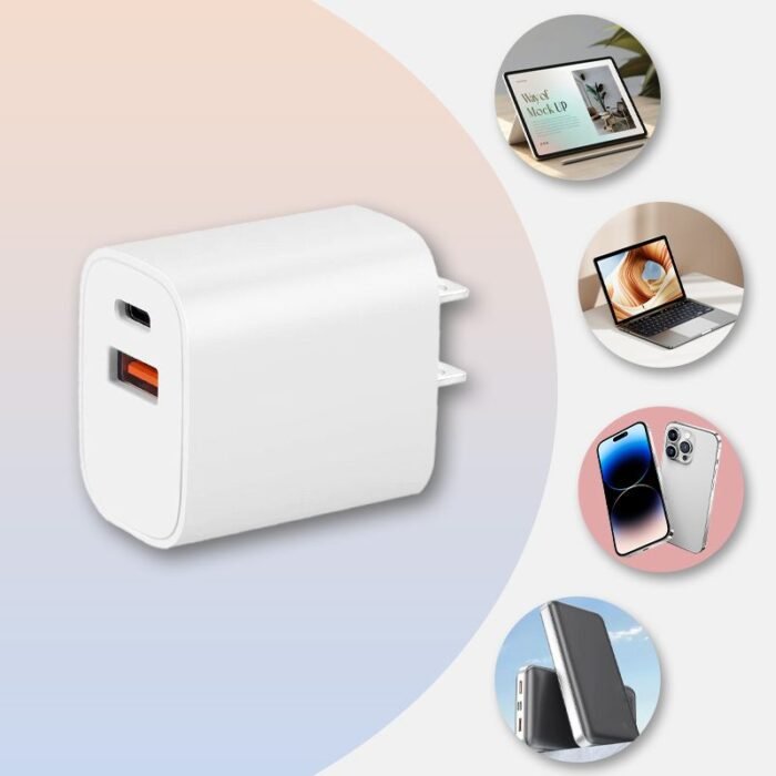 20W Chargeur Rapide à Deux Ports – Image 4