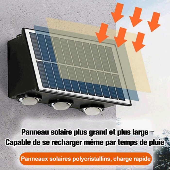 Applique Murale à Énergie Solaire – Image 5