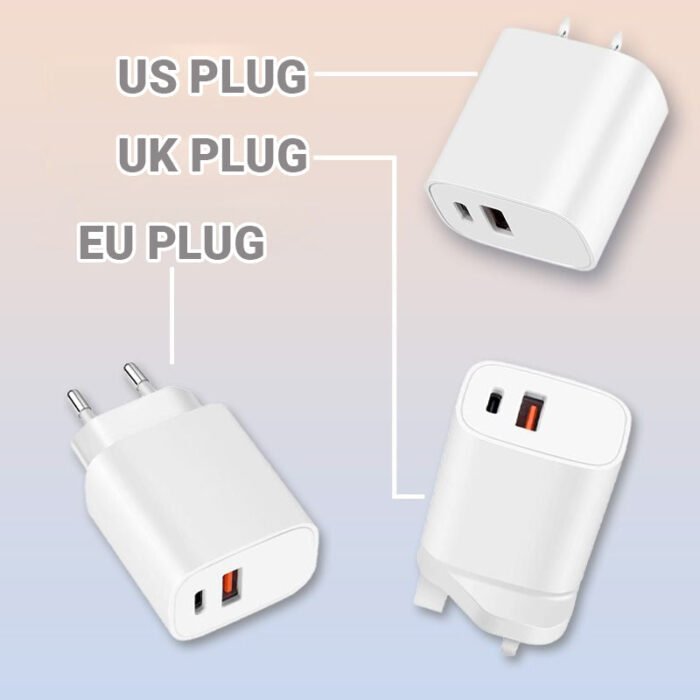 20W Chargeur Rapide à Deux Ports – Image 7