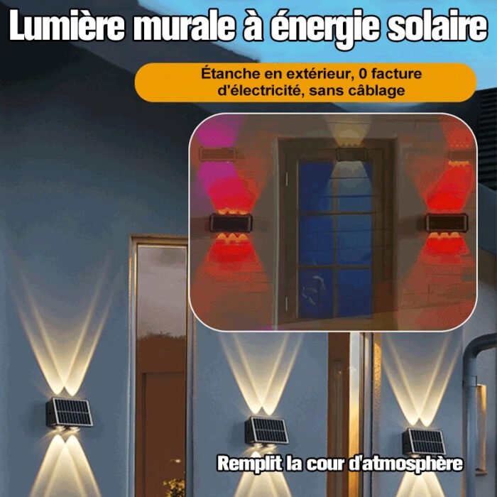 Applique Murale à Énergie Solaire – Image 7