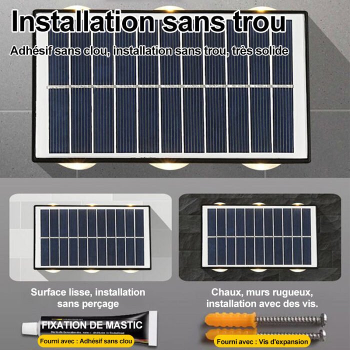 Applique Murale à Énergie Solaire – Image 8