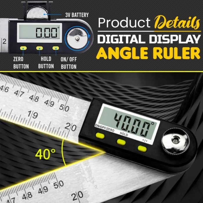 Règle d'angle d'affichage numérique – Image 7