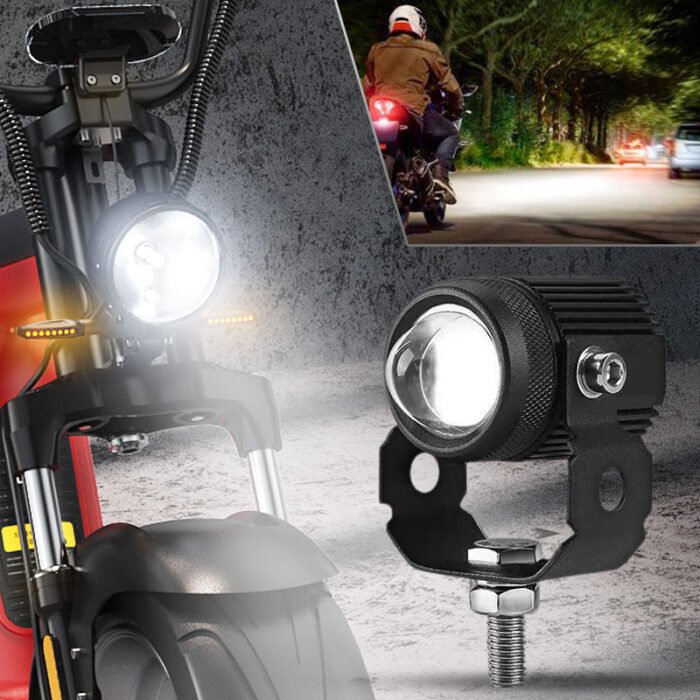 Phare Puissant à LED pour Motocyclette – Image 1