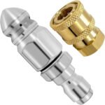 🔩 50% OFF IMMÉDIAT ! 🌊 Buse de Nettoyage pour Égouts en Acier Inoxydable - Élimine les Obstructions et Préviens les Bouchons en Profondeur 💦🚿 – Image 8