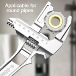 ⏳50% DE RÉDUCTION pour une durée limitée 💥 Clé à évier réversible avec ouverture de mâchoire de 6-68mm – Image 5