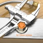 ⏳50% DE RÉDUCTION pour une durée limitée 💥 Clé à évier réversible avec ouverture de mâchoire de 6-68mm – Image 8