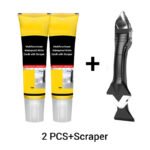 🚿 ACHETEZ 2 - RECEVEZ 1 GRATUIT ! ✨ Mastic Blanc Imperméable Multifonction - Scellant Étanche pour Joints, Rebords et Réparations 🛠️🧱 – Image 10