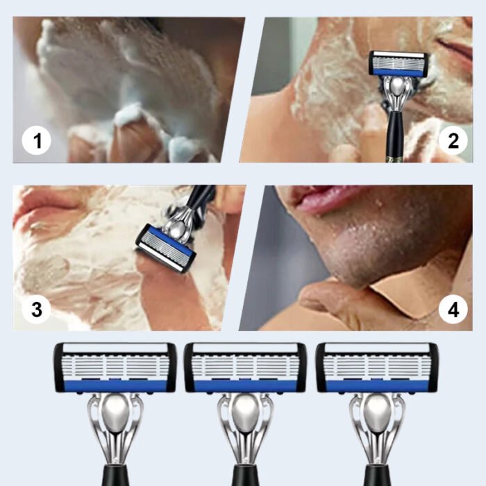 Rasoir avec Lames à 7 Couches pour Homme – Image 5