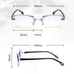 🔥Nouvelles lunettes de lecture à double usage anti-lumière bleue, haute dureté saphir✨ – Image 9
