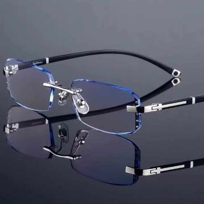 🔥Nouvelles lunettes de lecture à double usage anti-lumière bleue, haute dureté saphir✨ – Image 10