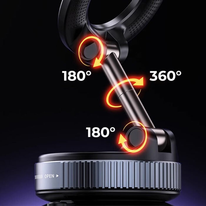 🔥 VENTE CHAUDE 🔥 Support téléphone magnétique pliable – Parfait pour la voiture 🚗💨 ✨ Stable, compact et facile à utiliser – Ne ratez pas l'offre ! – Image 6