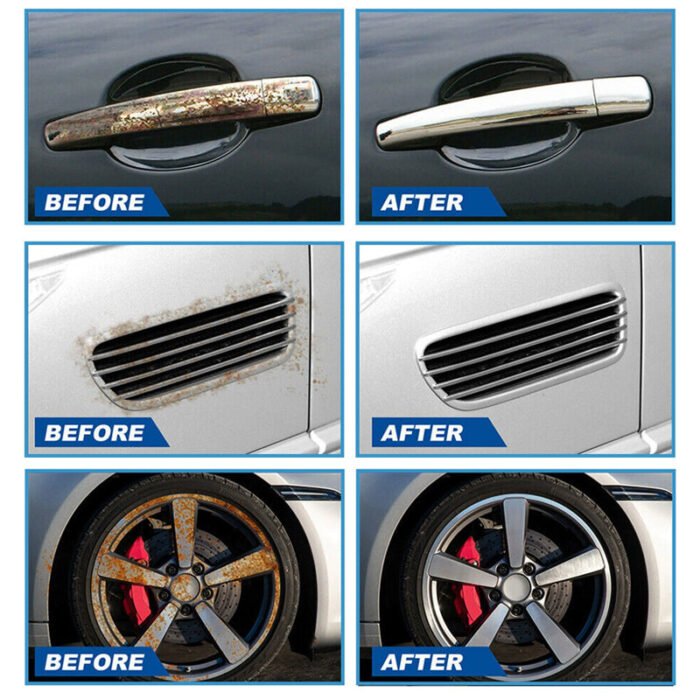 🎁🚗Spray d'élimination de particules de rouille et de fer de voiture✨🔥Achetez 3 obtenez 2 gratuit – Image 2