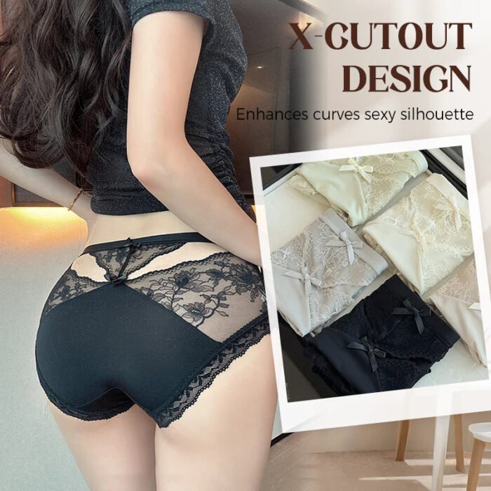 💕 Culottes Dentelle Femme Anti-Bactériennes - Séchage Rapide | Achetez 1 Obtenez 1 Gratuit 🎁 – Image 4